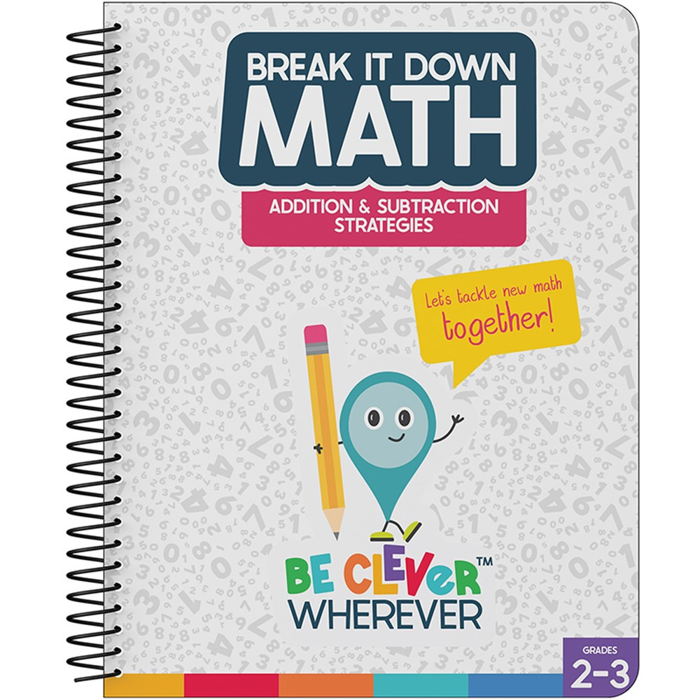 Break It Down Addition & Subtraction Strategies Resource Book - CD-105037 | Carson Dellosa Education | Activity Books