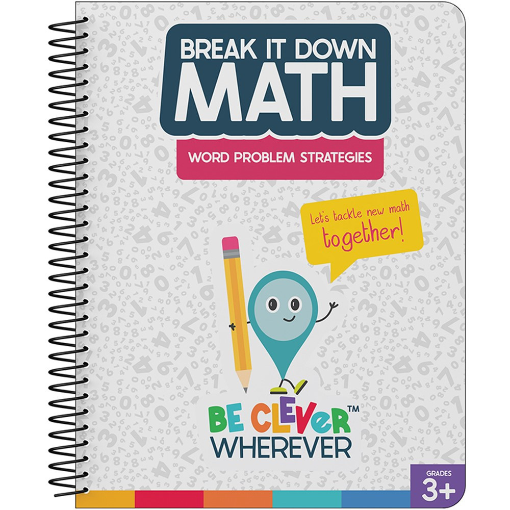 Break It Down Word Problem Strategies Resource Book - CD-105038 | Carson Dellosa Education | Activity Books