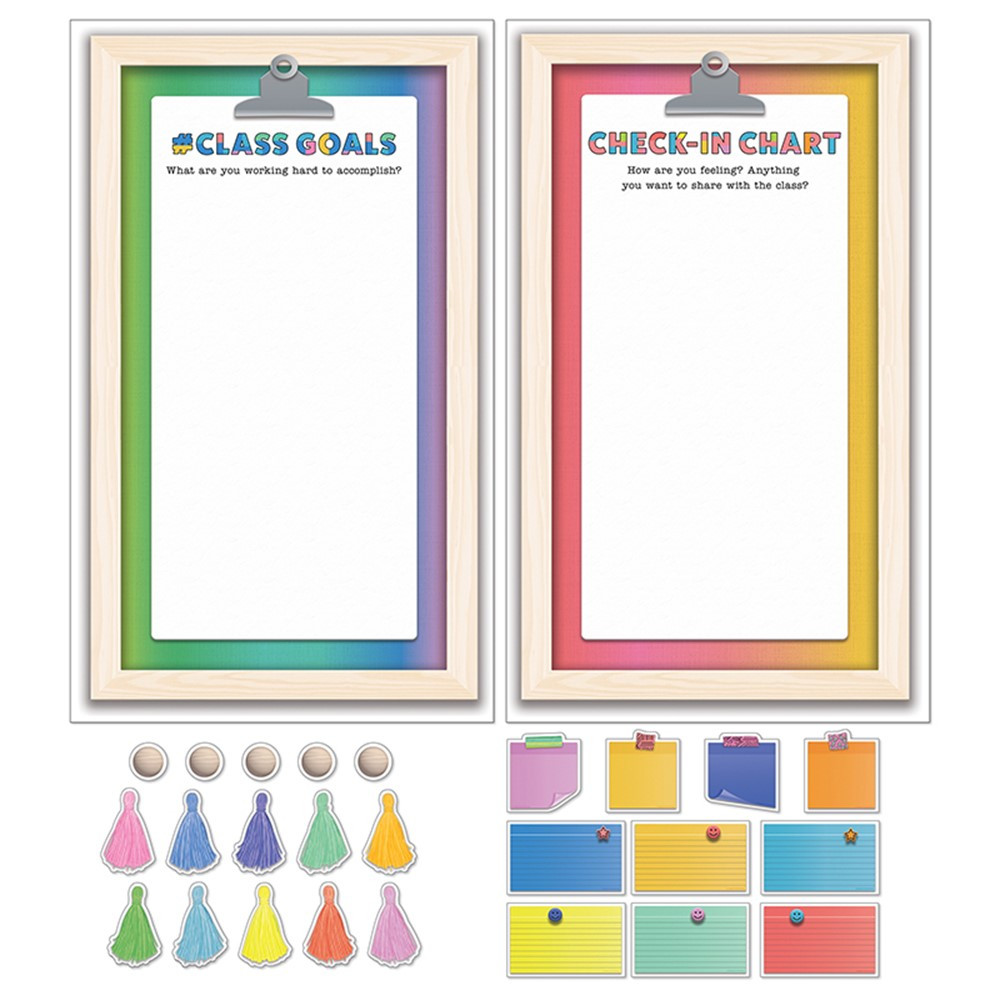 Creatively Inspired Classroom Community Charts Bulletin Board Set - CD-110582 | Carson Dellosa Education | Motivational