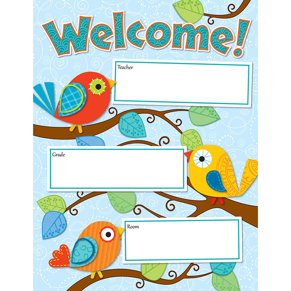 Welcome Charts For Classroom Decoration