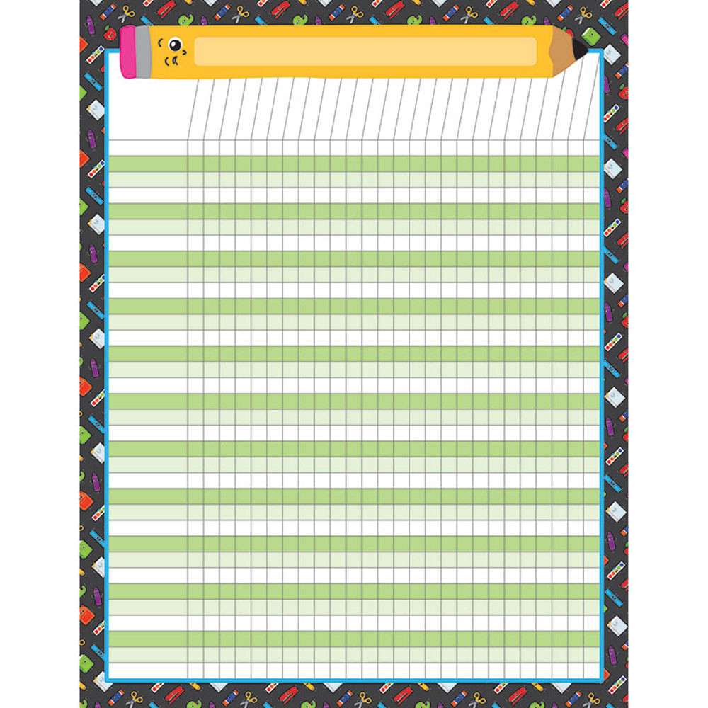 CD-114218 - School Tools Chartlet Gr Pk-5 in Incentive Charts