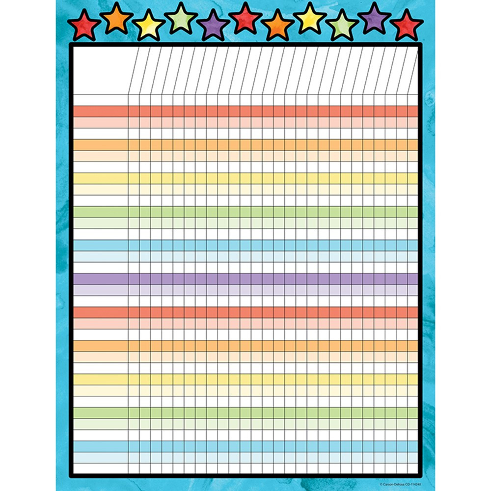 CD-114240 - Celebrate Learning Incentive Chart in Incentive Charts