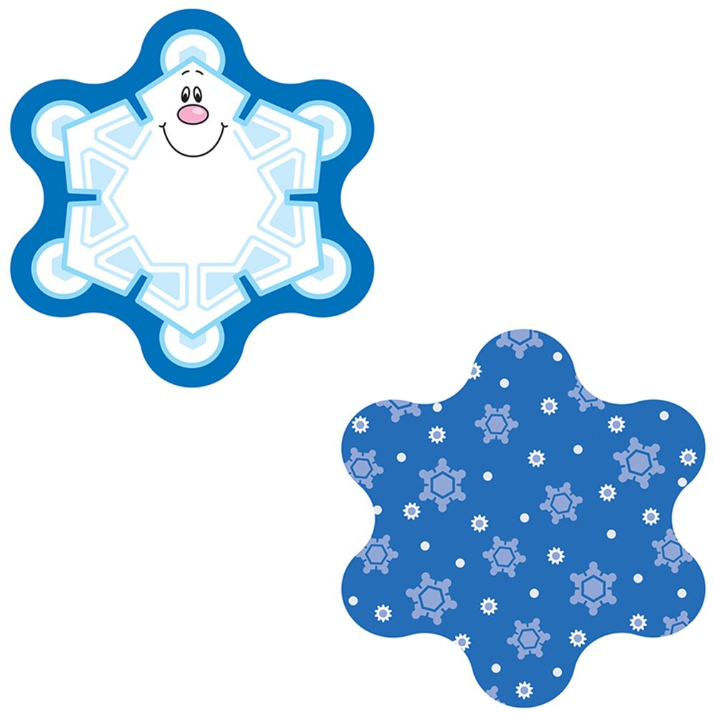 CD-120032 - Mini Cut Out Snowflakes Single Design in Holiday/seasonal