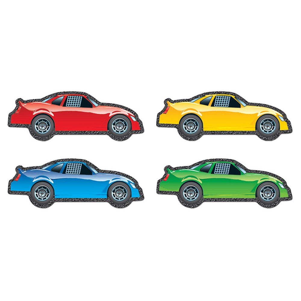 CD-120117 - Race Cars Cut Outs in Accents