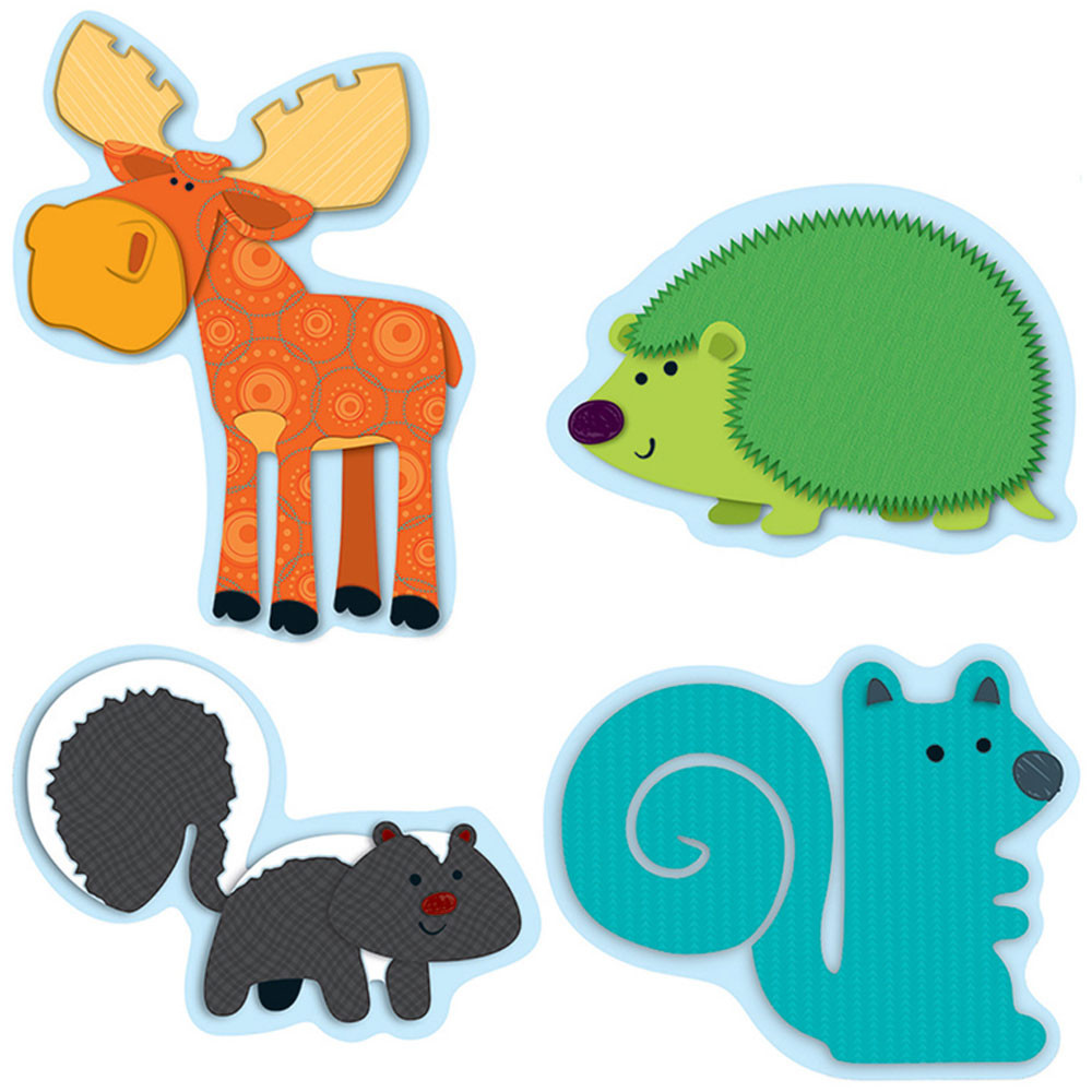 CD-120119 - Moose & Friends Cut Outs in Accents