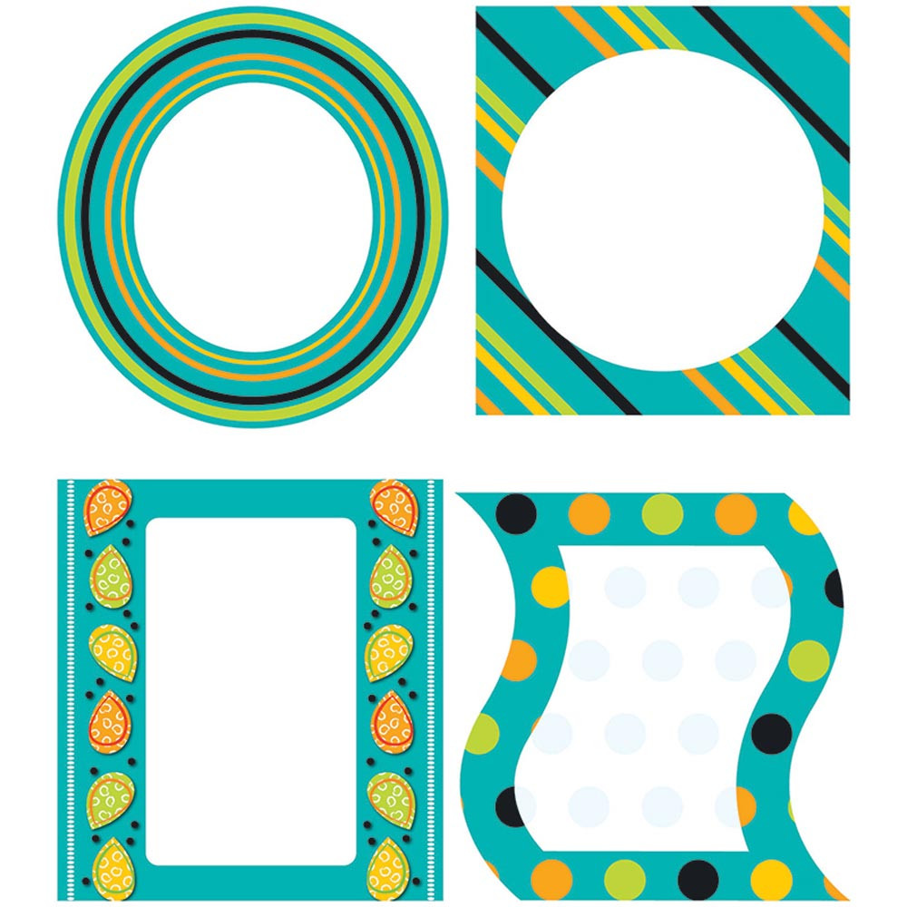 CD-120126 - Teal Appeal Cut Outs in Accents