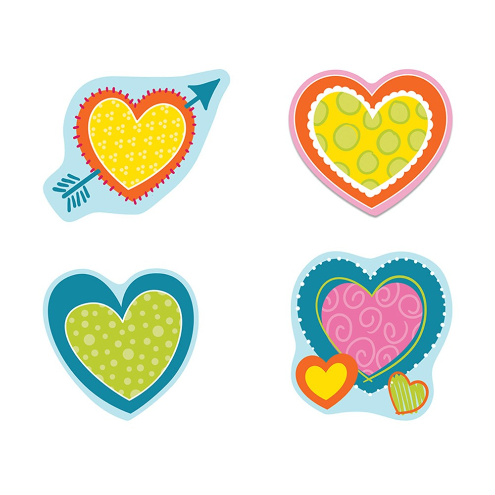 CD-120172 - Hearts Cut Outs in Holiday/seasonal