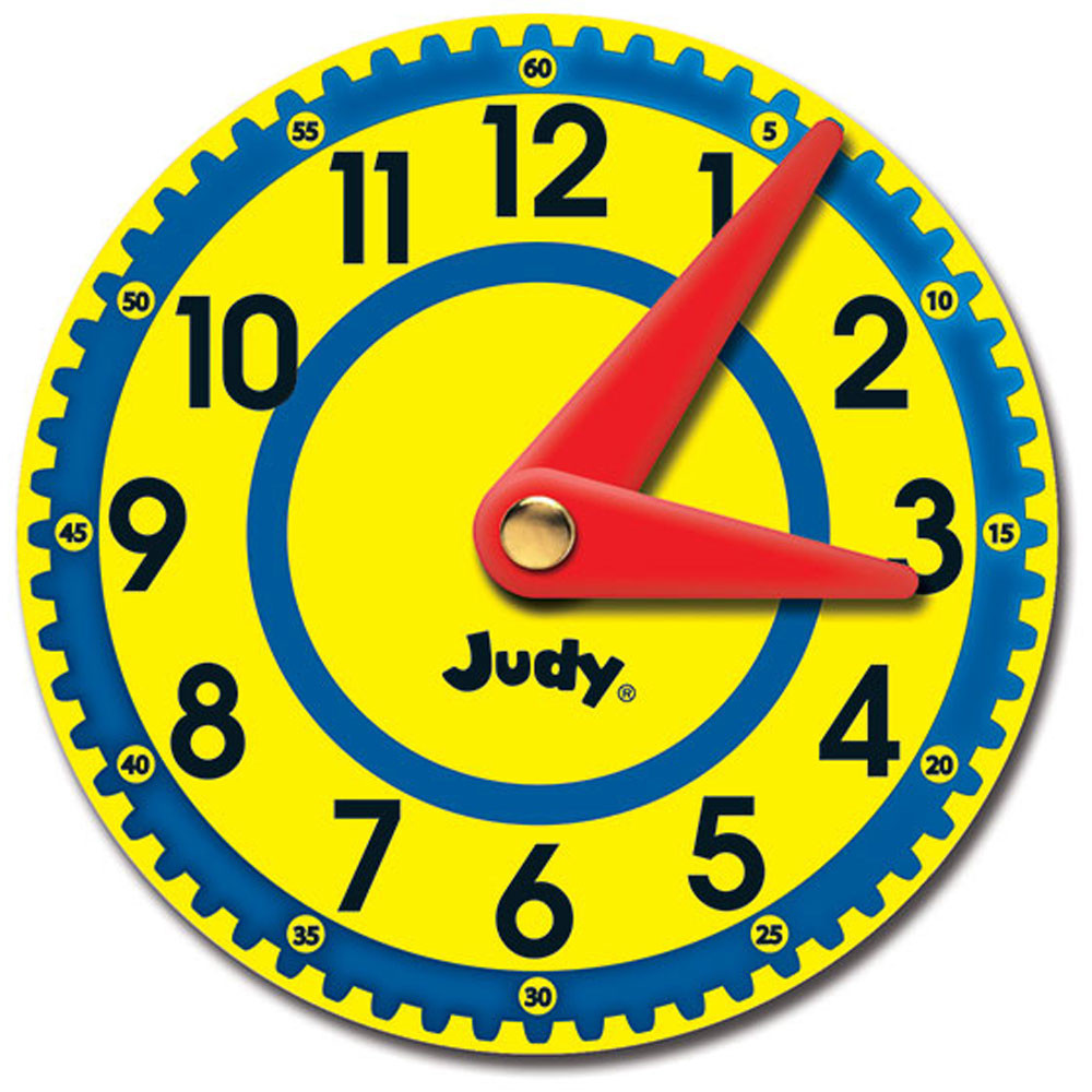 CD-120506 - Judy Clocks Colorful Cut Outs Gr K-2 in Accents