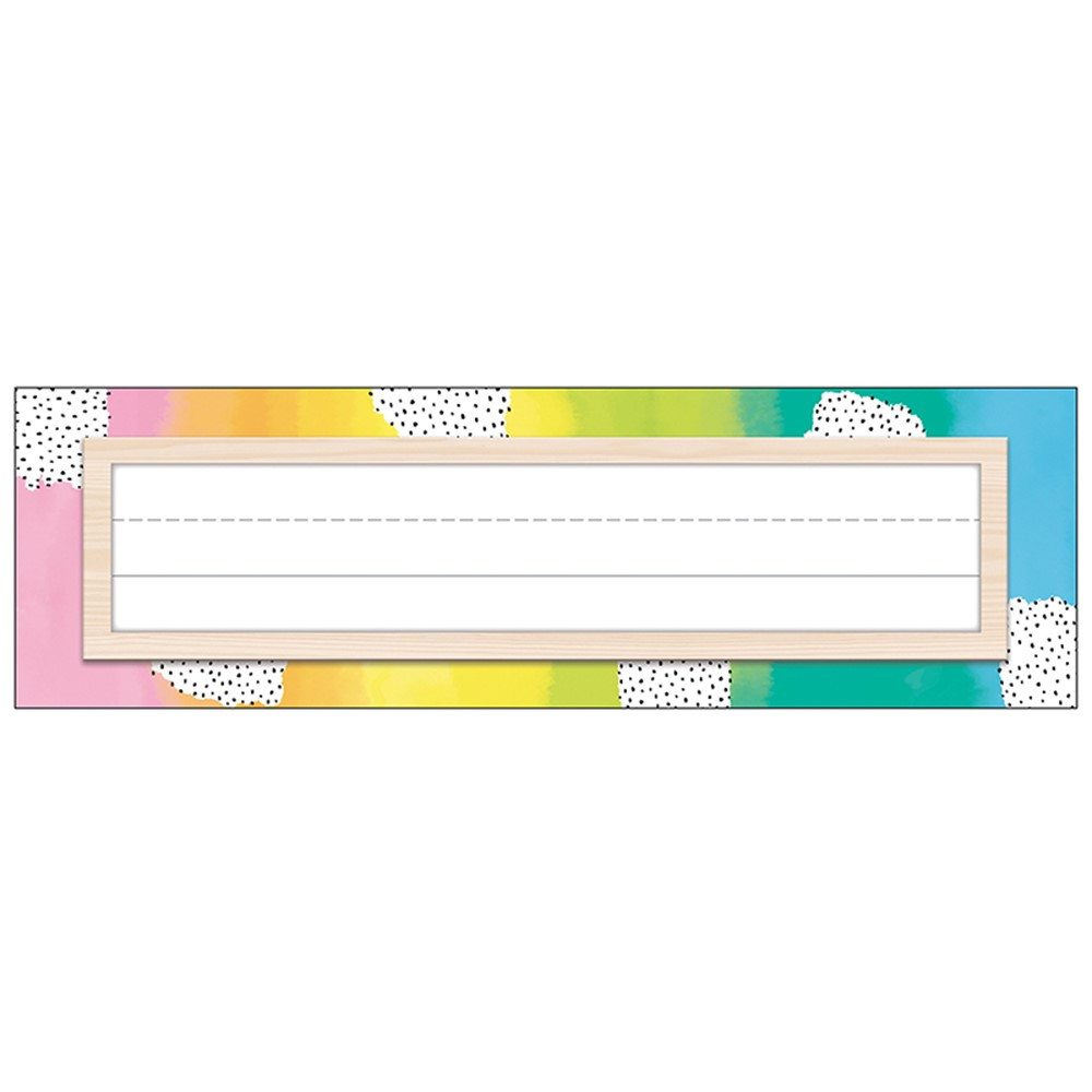 Creatively inspired Nameplates, Pack of 36 - CD-122156 | Carson Dellosa Education | Name Plates