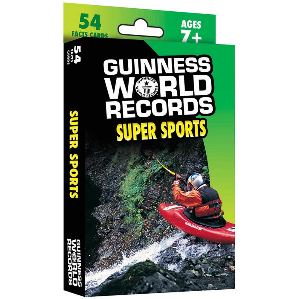 CD-134051 - Guinness World Records Super Sports Fact Cards in Health & Nutrition