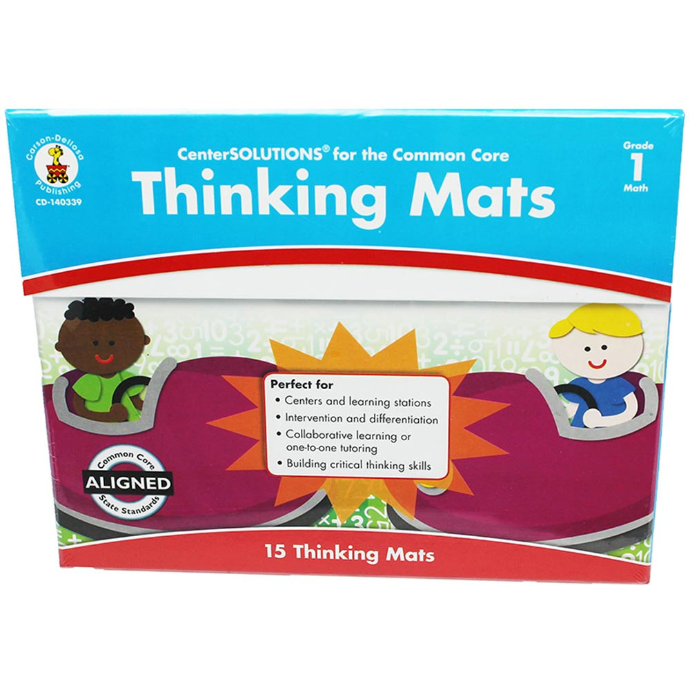 CD-140339 - Center Solutions Thinking Mats Gr 1 in Learning Centers
