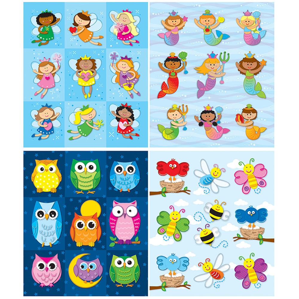 CD-144197 - Girls Prize Pack Stickers Set in Stickers
