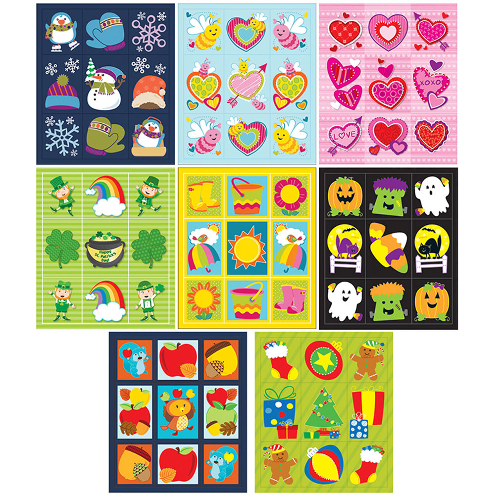 CD-145064 - Seasonal Prize Pack Set in Stickers