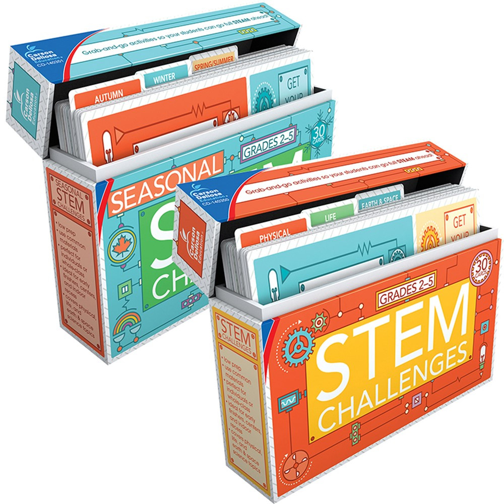 CD-145068 - Stem Challenges Bundle in Activity Books & Kits
