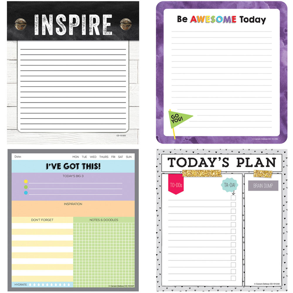 CD-145109 - Notepad Variety Set in Note Pads