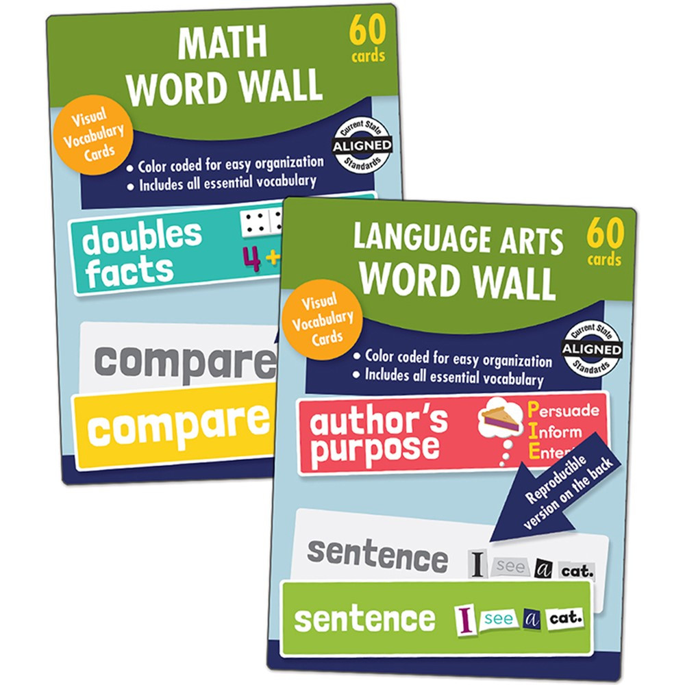 CD-145123 - Word Wall Set For Gr 1 in Sight Words