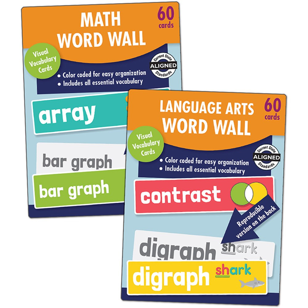 CD-145124 - Word Wall Set For Gr 2 in Sight Words