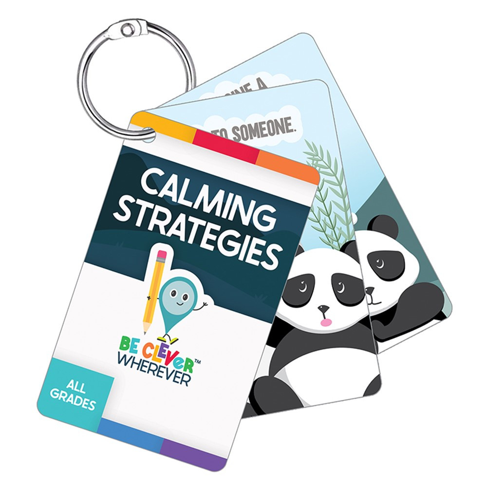 Be Clever Wherever Things on Rings Calming Strategies, Grade PK-5 - CD-146057 | Carson Dellosa Education | Classroom Management