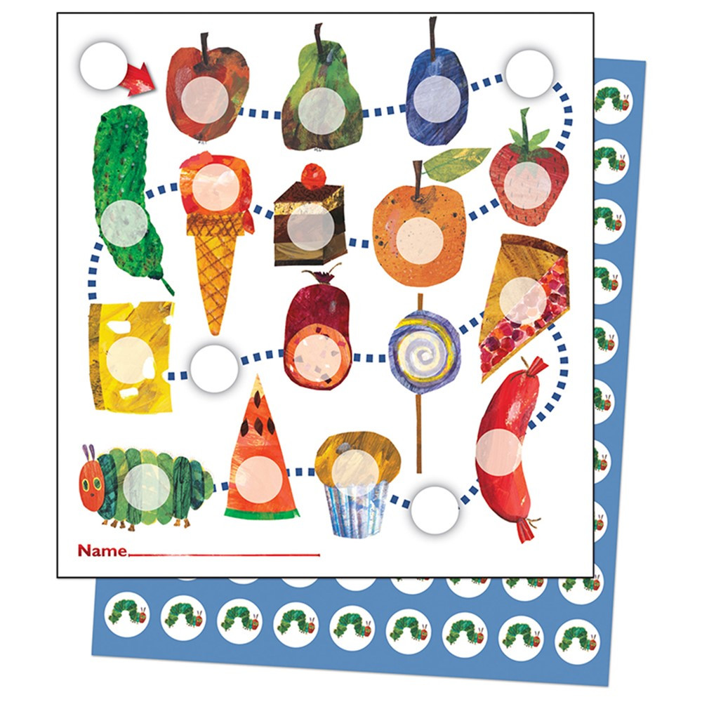 CD-148010 - The Very Hungry Caterpillar Mini Incentive Charts in Incentive Charts