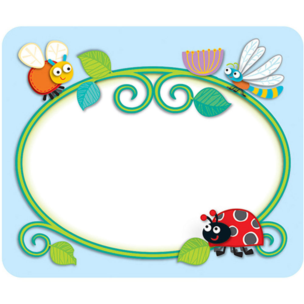 CD-150037 - Buggy For Bugs Name Tags in Name Tags