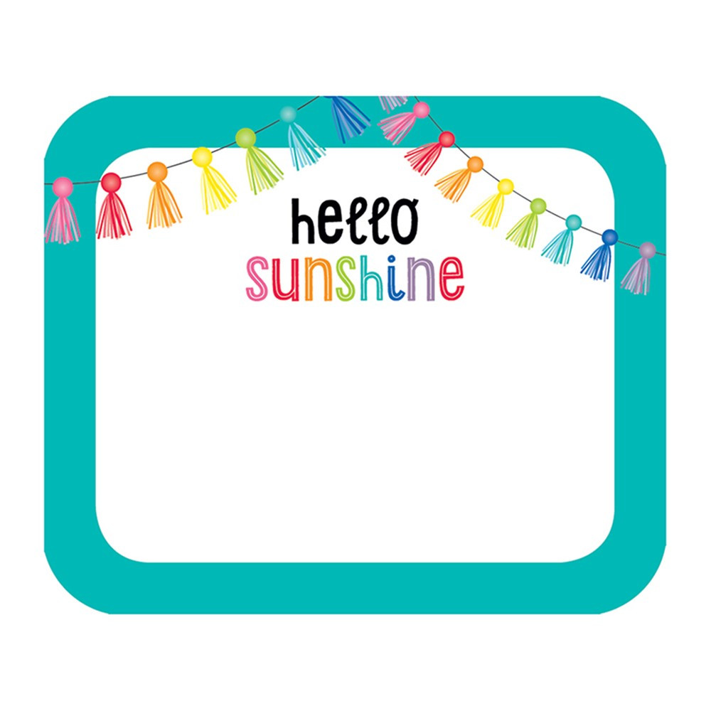 CD-150067 - Hello Sunshine Name Tags in Name Tags