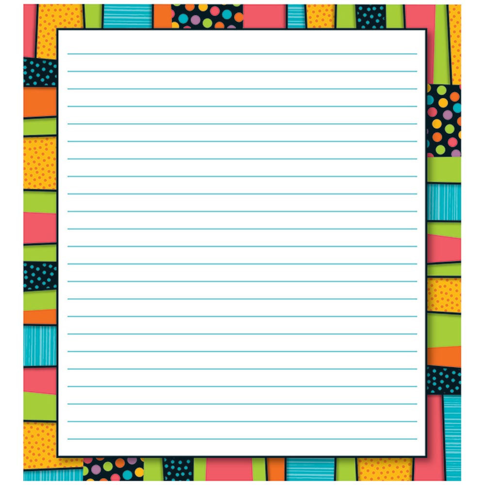 CD-151081 - Stylin Stripes Notepads Gr Pk-8 in Note Pads