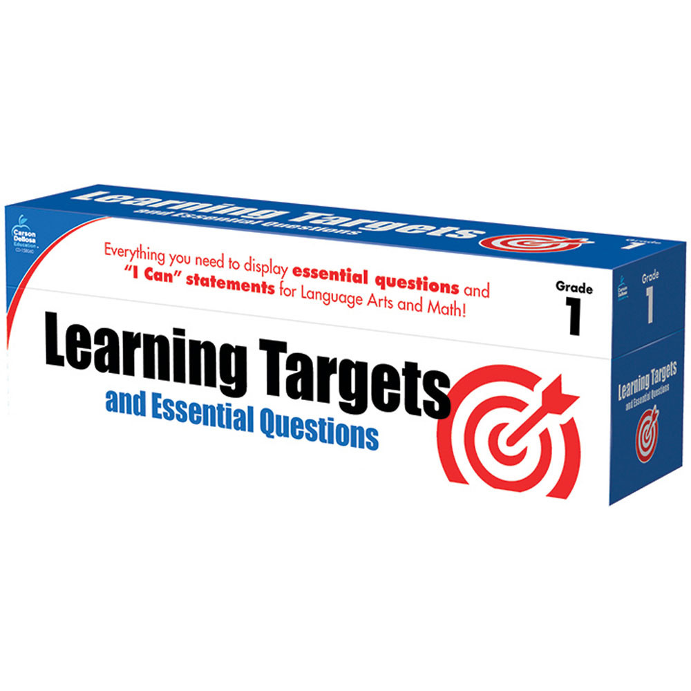 CD-158058 - Gr 1 Learning Targets & Essential Questions in Games & Activities