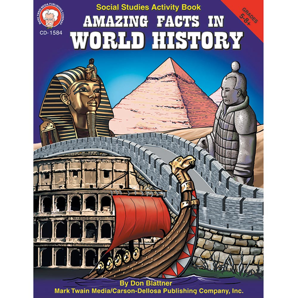 CD-1584 - Amazing Facts In World History Gr 5-8& Up in History