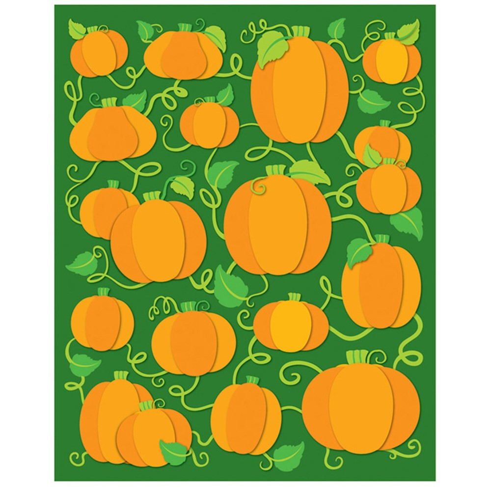 CD-168025 - Pumpkins Shape Stickers 96Pk in Holiday/seasonal