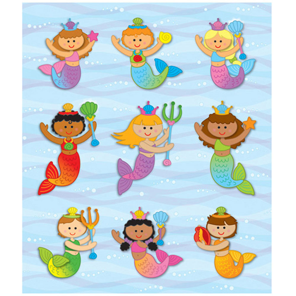 CD-168044 - Mermaids Prize Pack Stickers in Stickers