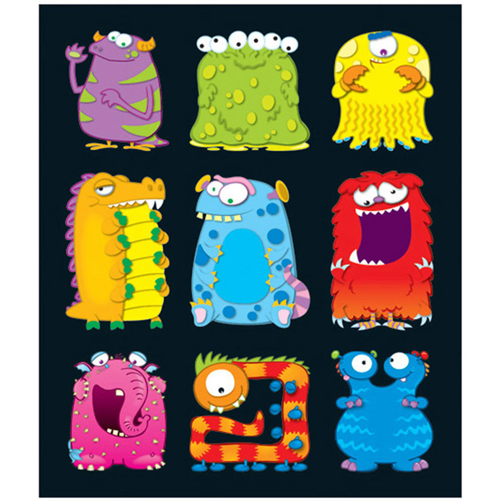 CD-168050 - Monsters Prize Pack Stickers in Stickers