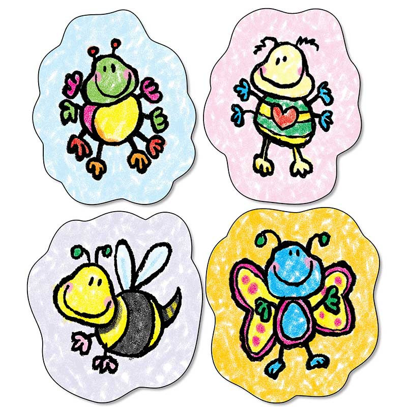 CD-168097 - Bees Bugs & More Stickers in Stickers