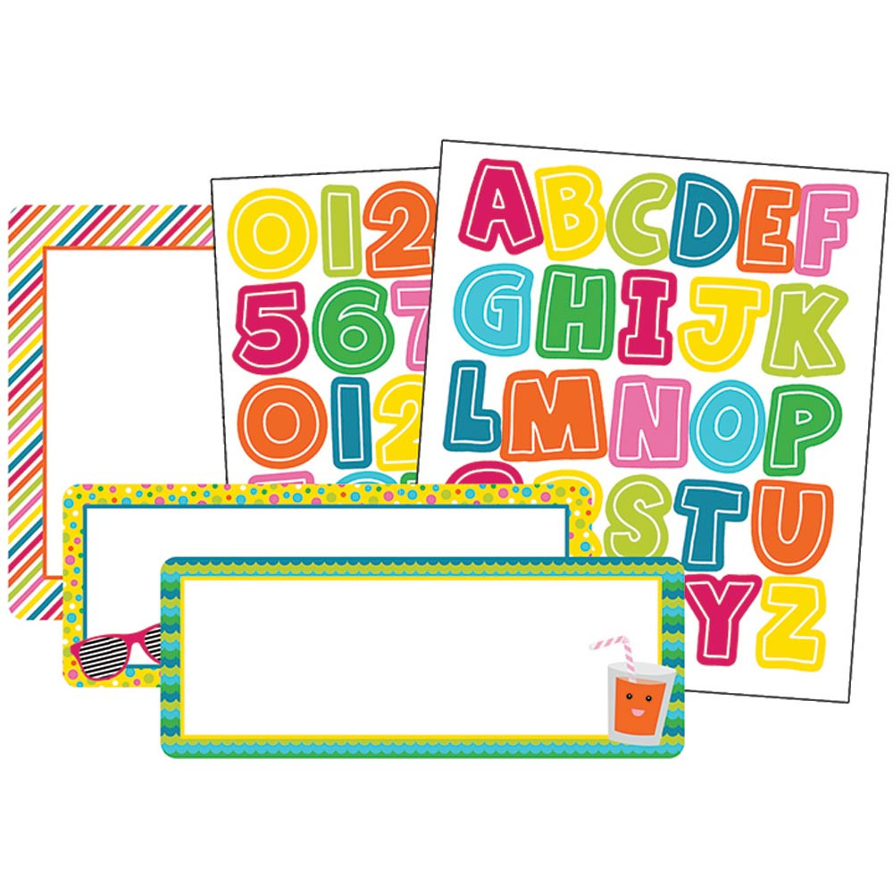 School Pop Variety Sticker Pack - CD-168202 | Carson Dellosa