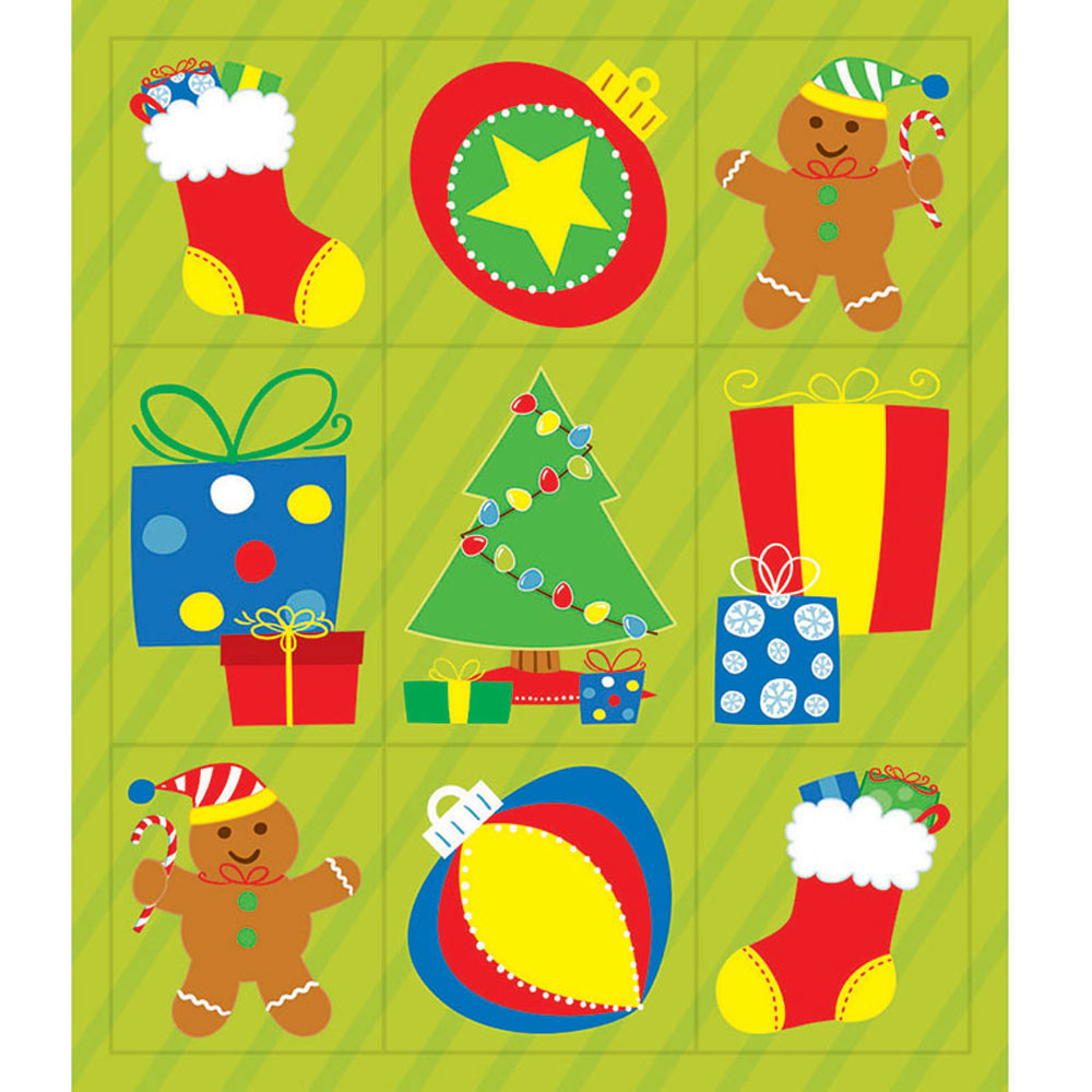 CD-168222 - Holiday Stickers Grades Pk-5 Prize Pack in Stickers