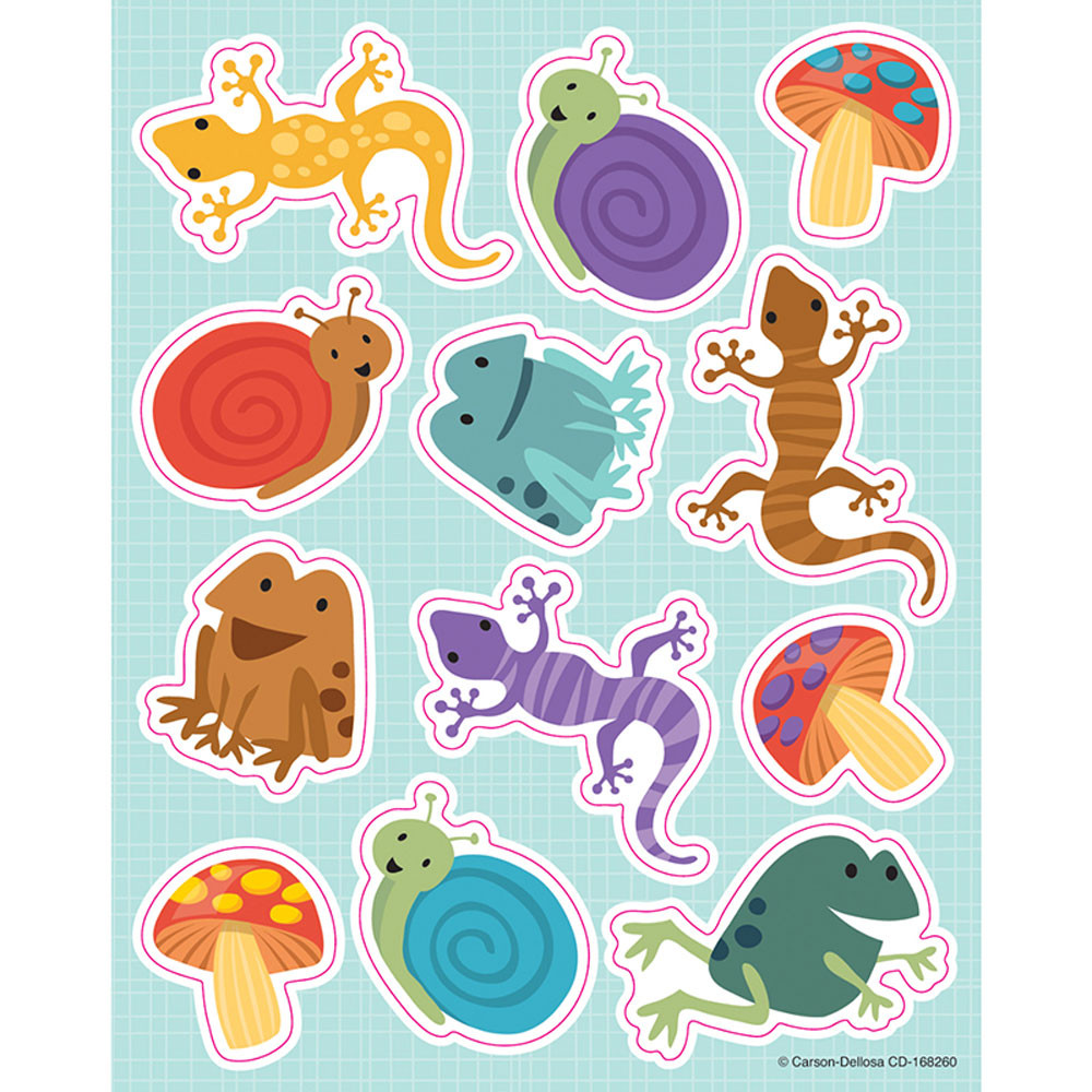 CD-168260 - Nature Explorers Shape Stickers in Stickers