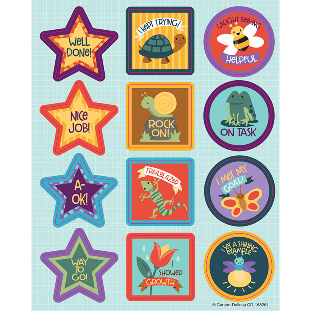CD-168261 - Nature Explorers Motivation Sticker in Stickers