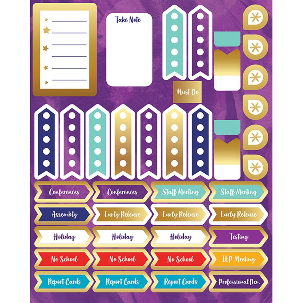CD-168273 - Galaxy Planner Accents Sticker Pack in Stickers