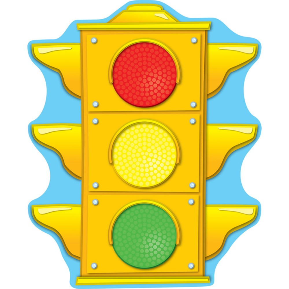 CD-188014 - Stoplight Two Sided Decorations in Two Sided Decorations