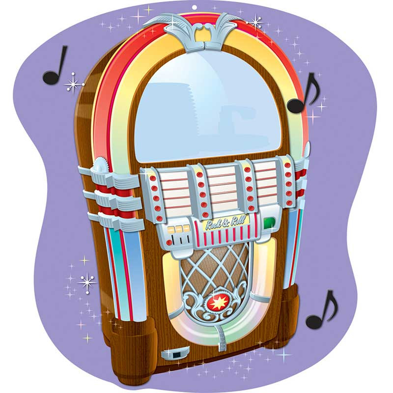 CD-188033 - Jukebox Two Sided Decoration in Two Sided Decorations