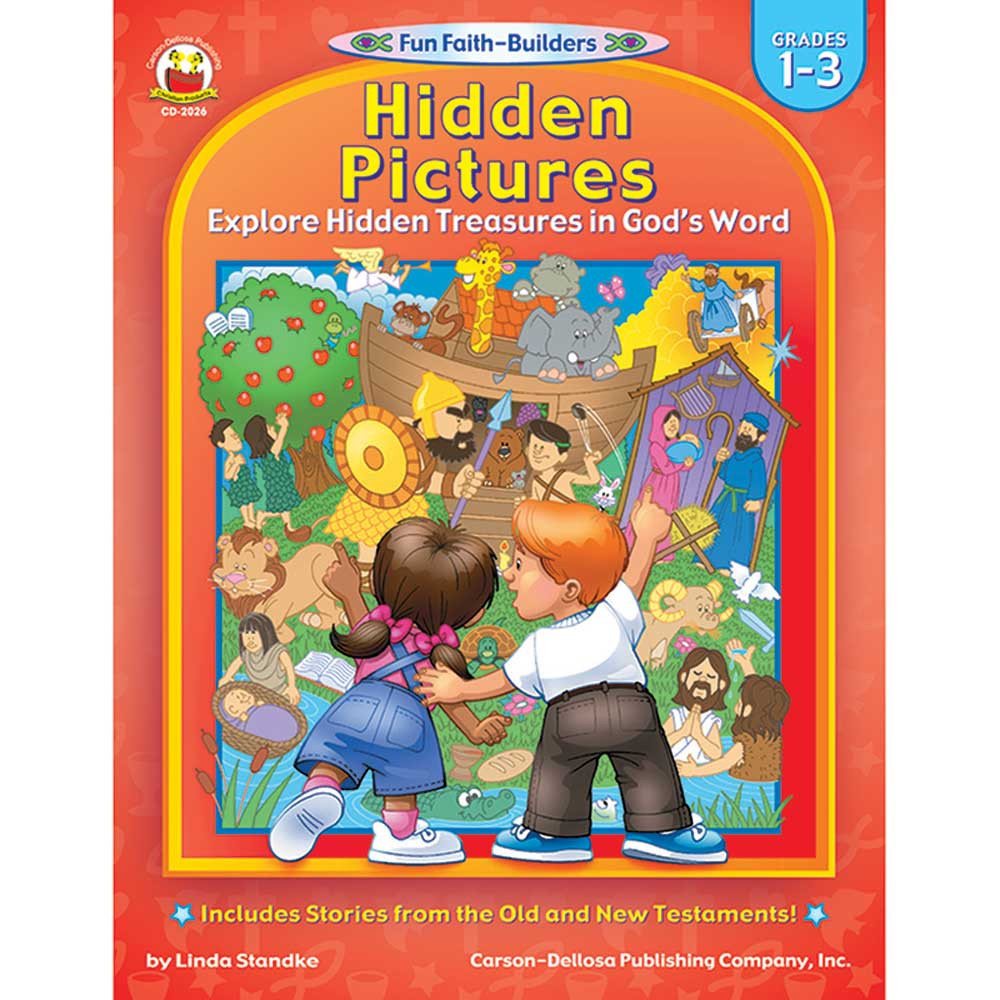 CD-2026 - Hidden Pictures Gr 1-3 Book in Inspirational