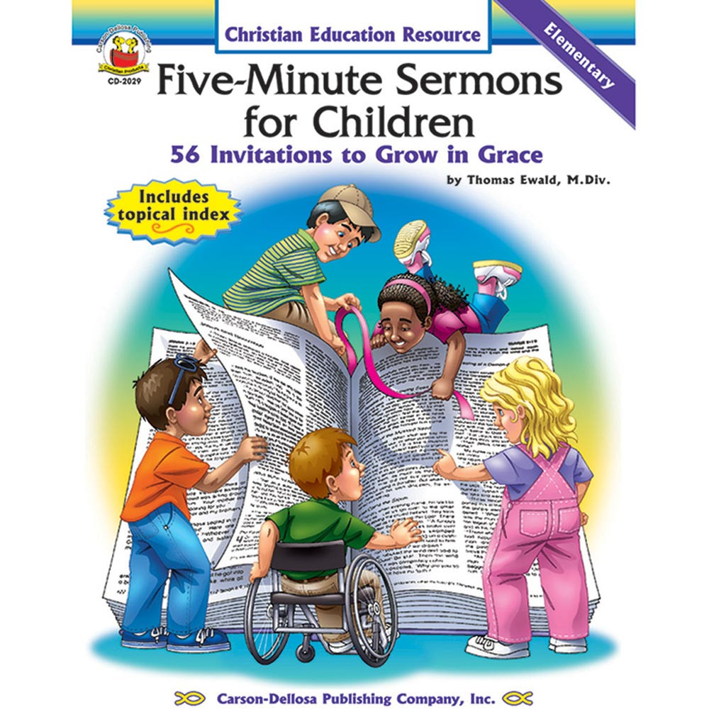 CD-2029 - Five-Minute Sermons For Children in Inspirational