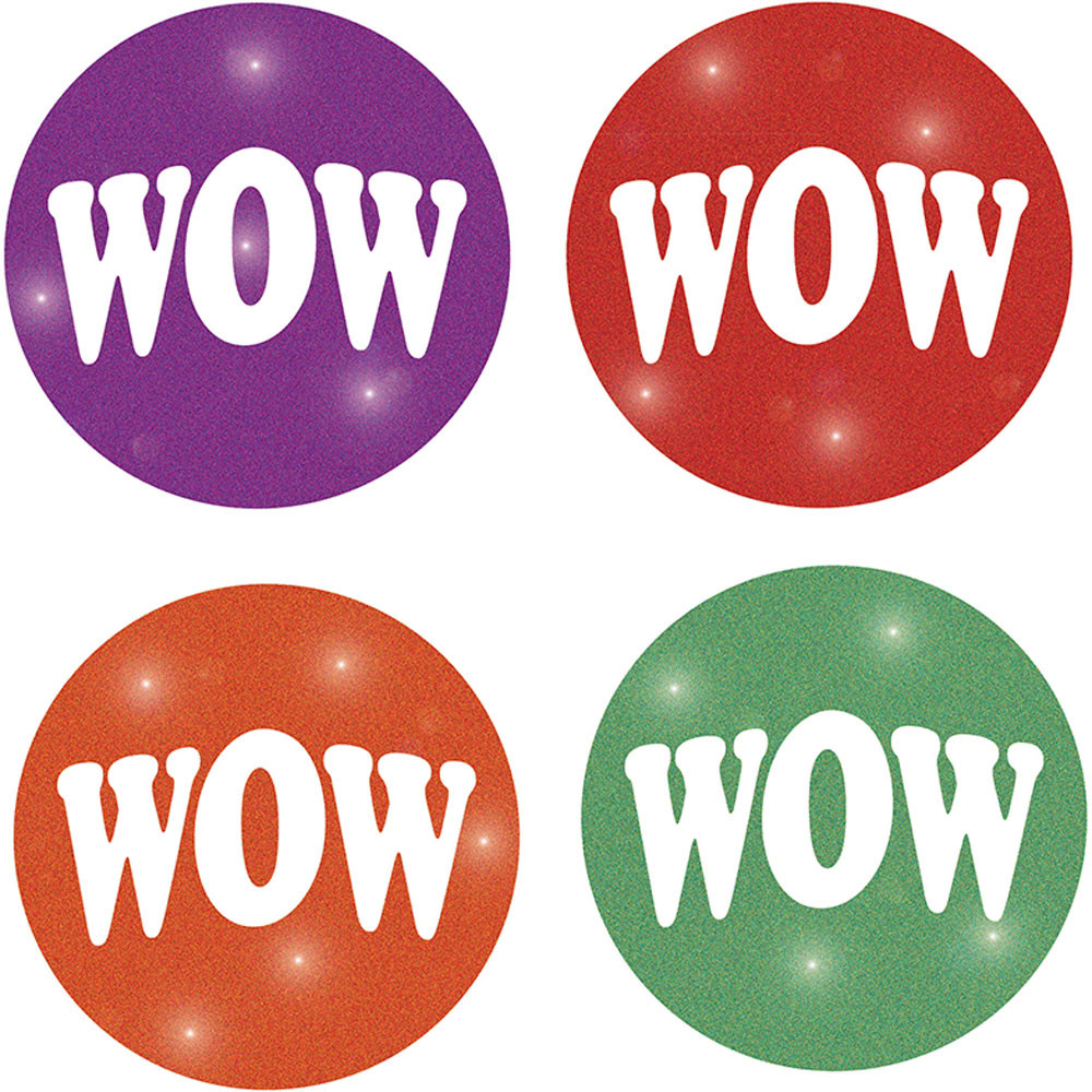 CD-2199 - Wow Chart Seals 440/Pk in Stickers