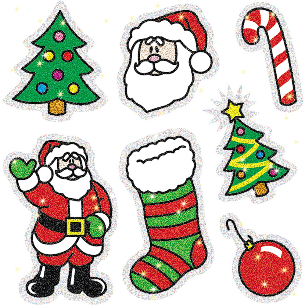 CD-2905 - Dazzle Stickers Christmas 105-Pk Acid & Lignin Free in Holiday/seasonal