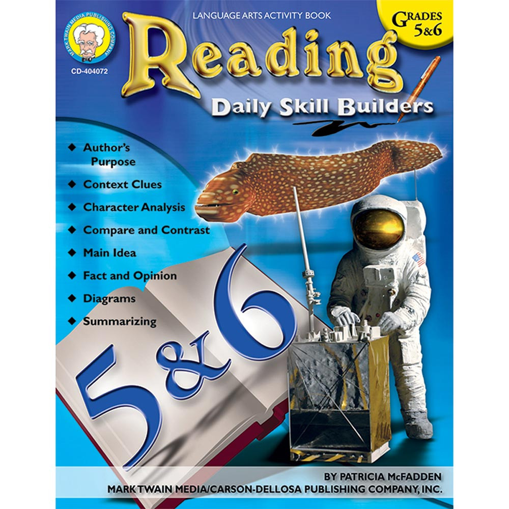 CD-404072 - Daily Skill Builders Reading Books Reading Gr 5-6 in Reading Skills