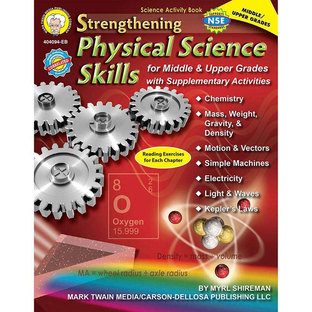 CD-404094 - Strengthing Physical Science Skills Middle & Up in Physical Science