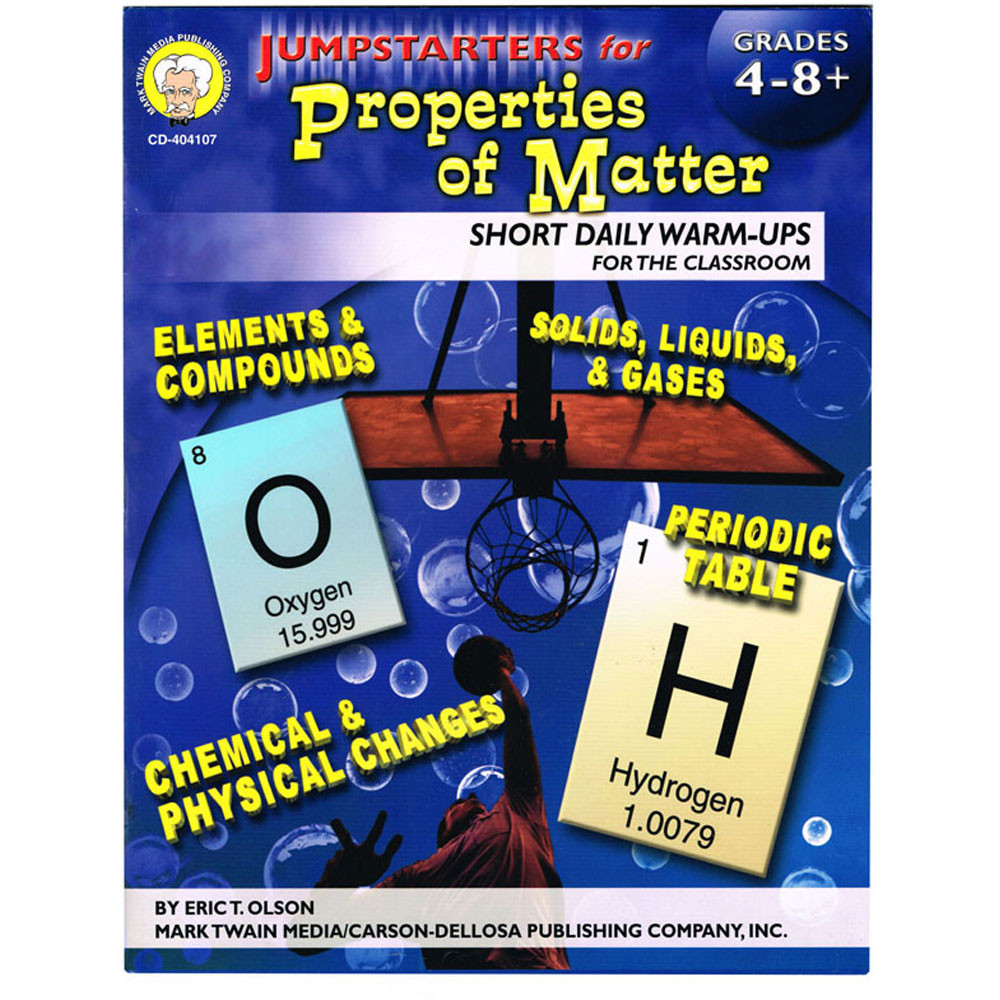 CD-404107 - Jumpstarters For Properties Of Matter Book in Energy