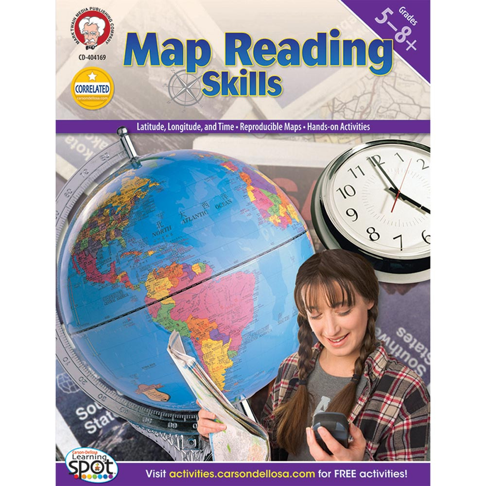 CD-404169 - Map Reading Skills in Maps & Map Skills