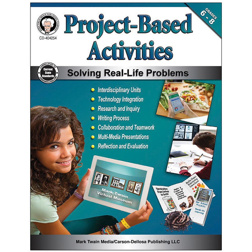 CD-404254 - Project Based Activity Book Gr 6-8 in Activities