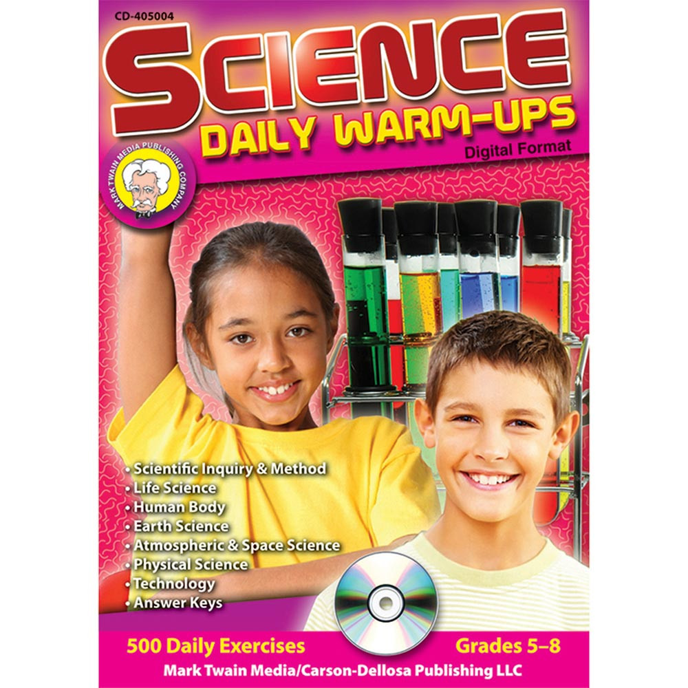 CD-405004 - Science Daily Warm Ups Cd Rom in Science