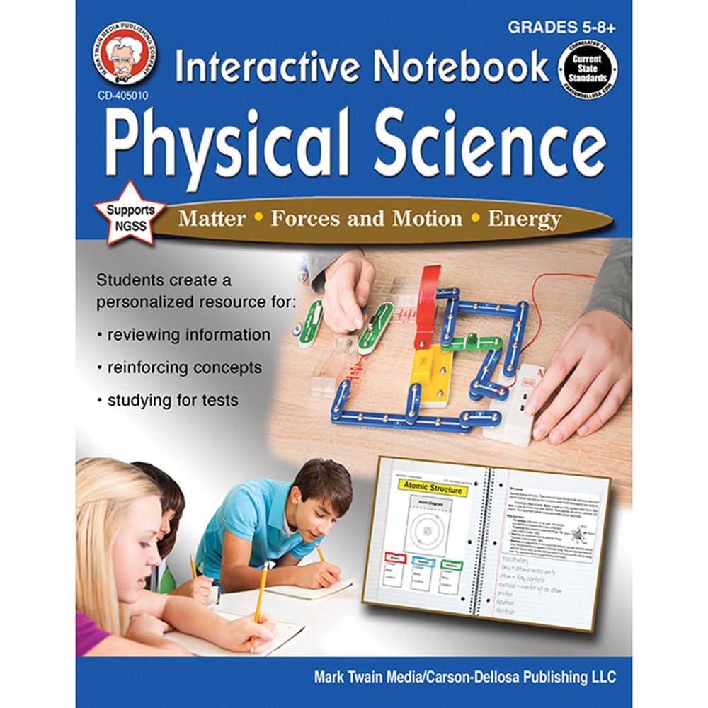 CD-405010 - Interactive Physical Science Notebooks in Activity Books & Kits